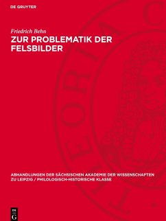 Cover Zur Problematik der Felsbilder