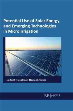 Cover Potential Use of Solar Energy and Emerging Technologies in Micro Irrigation (eBook, PDF)