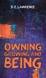 Owning, Growing and Being (eBook, ePUB) - Bild 1