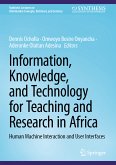 Information, Knowledge, and Technology for Teaching and Research in Africa (eBook, PDF)