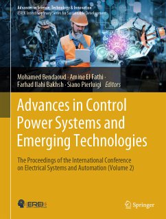 Advances in Control Power Systems and Emerging Technologies (eBook, PDF)