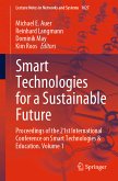 Smart Technologies for a Sustainable Future (eBook, PDF)