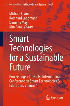 Smart Technologies for a Sustainable Future (eBook, PDF)