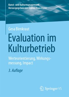 Evaluation im Kulturbetrieb (eBook, PDF) - Birnkraut, Gesa