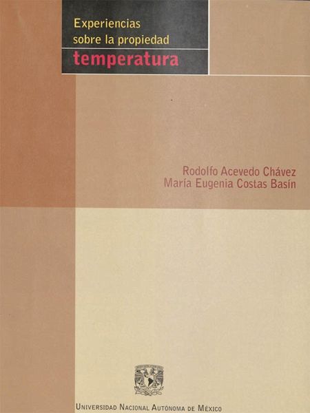 Experiencias sobre la propiedad temperatura (eBook, ePUB)