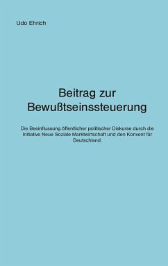 Cover Beitrag zur Bewußtseinssteuerung (eBook, ePUB)
