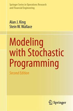 Modeling with Stochastic Programming (eBook, PDF) - King, Alan J.; Wallace, Stein W.