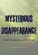 Mysterious Disappearance (eBook, ePUB) - Bild 1