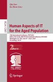 Human Aspects of IT for the Aged Population (eBook, PDF)