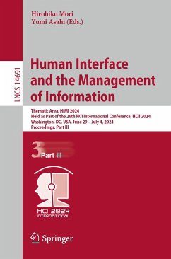 Cover Human Interface and the Management of Information (eBook, PDF)