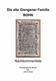 Die alte Giengener Familie BOHN (eBook, ePUB)