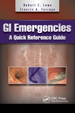 GI Emergencies (eBook, ePUB) - Lowe, Robert; Farraye, Francis A.