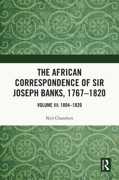 The African Correspondence of Sir Joseph Banks, 1767-1820 (eBook, ePUB)