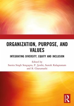 ORGANIZATION, PURPOSE, AND VALUES (eBook, ePUB)