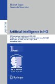 Artificial Intelligence in HCI (eBook, PDF)