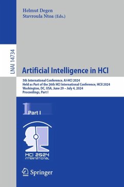 Artificial Intelligence in HCI (eBook, PDF)