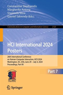 HCI International 2024 Posters (eBook, PDF)