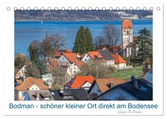 Bodman - schöner kleiner Ort direkt am Bodensee (Tischkalender 2025 DIN A5 quer), CALVENDO Monatskalender