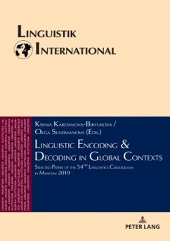 Linguistic Encoding & Decoding in Global Contexts