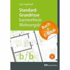 Standard-Grundrisse - Barrierefreier Wohnungsbau mit E-Book (PDF) - Engelhardt, Lutz