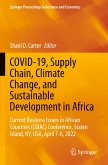 COVID-19, Supply Chain, Climate Change, and Sustainable Development in Africa