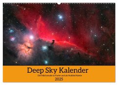 Deep Sky Kalender (Wandkalender 2025 DIN A2 quer), CALVENDO Monatskalender