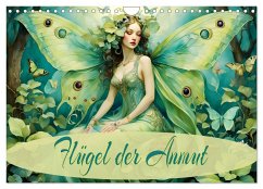 Flügel der Anmut (Wandkalender 2025 DIN A4 quer), CALVENDO Monatskalender