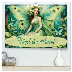 Flügel der Anmut (hochwertiger Premium Wandkalender 2025 DIN A2 quer), Kunstdruck in Hochglanz