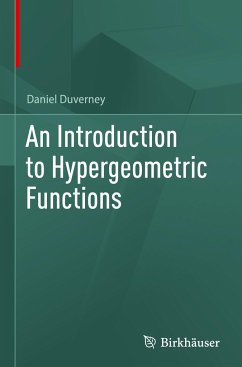 An Introduction to Hypergeometric Functions - Duverney, Daniel