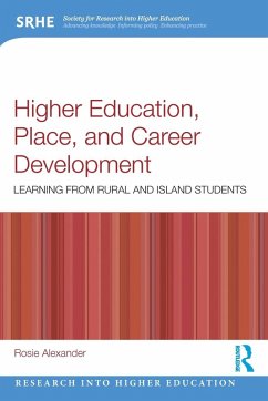 Cover Higher Education, Place, and Career Development