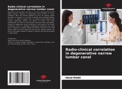 Radio-clinical correlation in degenerative narrow lumbar canal - RIAHI, Hend