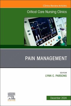 Cover Pain Management, an Issue of Critical Care Nursing Clinics of North America