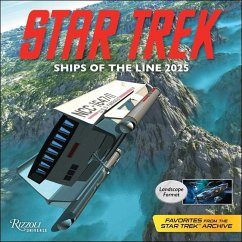 Star Trek Ships of the Line 2025 Wall Calendar - Cbs