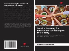 Service learning for nutritional counseling of the elderly - Vázquez Torres, Mateo