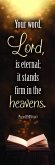 Bookmark - Adult - Your Word - Psalm 119:89 (Niv)