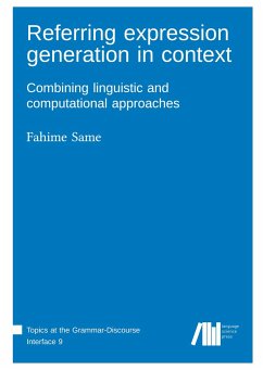 Referring expression generation in context