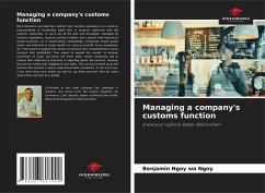 Managing a company's customs function - Ngoy wa Ngoy, Benjamin