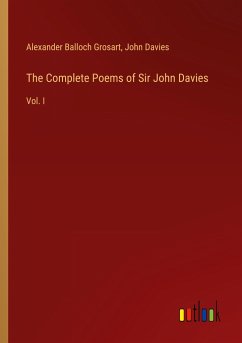 The Complete Poems of Sir John Davies