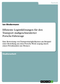 Effiziente Logistiklösungen für den Transport maßgeschneiderter Porsche-Fahrzeuge - Biedermann, Ian