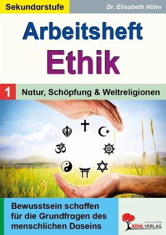 Cover Arbeitsheft Ethik / Band 1: Natur, Schöpfung und Weltreligionen (eBook, PDF)