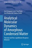 Analytical Molecular Dynamics of Amorphous Condensed Matter (eBook, PDF)
