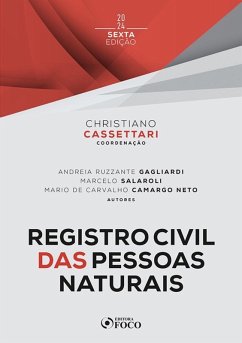 Cover Registro Civil das Pessoas Naturais (eBook, ePUB)