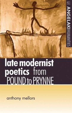 Cover Late modernist poetics (eBook, PDF)