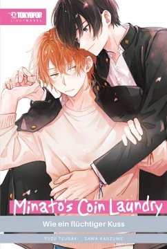 Cover Minato's Coin Laundry Light Novel - Wie ein flüchtiger Kuss