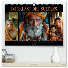 Im Palast des Sultans (hochwertiger Premium Wandkalender 2025 DIN A2 quer), Kunstdruck in Hochglanz - Calvendo;Löwer, Sabine