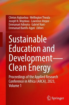 Cover Sustainable Education and Development-Clean Energy