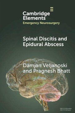Cover Spinal Discitis and Epidural Abscess