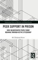 Peer Support in Prison - Perrin, Christian