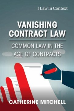 Vanishing Contract Law - Mitchell, Catherine (University of Birmingham)