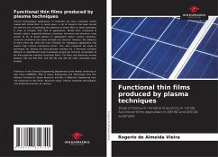 Functional thin films produced by plasma techniques - de Almeida Vieira, Rogerio